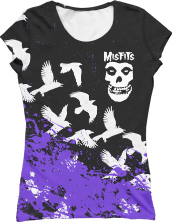 Women's T-Shirt 3D - MISFITS [10] - Mfest