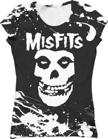 Women's T-Shirt 3D - MISFITS [8] - Mfest