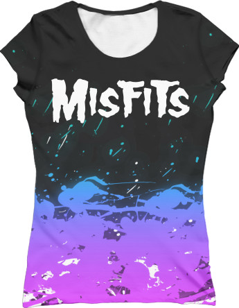 Women's T-Shirt 3D - MISFITS [7] - Mfest