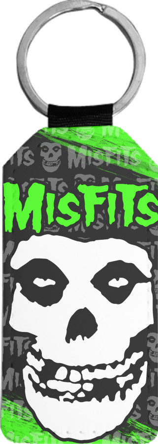 Брелок прямокутний - MISFITS [6] - Mfest