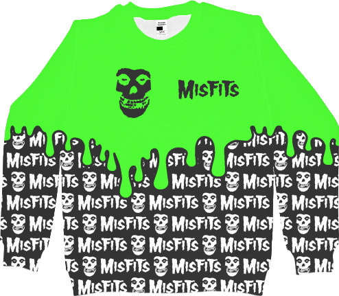 Women's Sweatshirt 3D - MISFITS [2] - Mfest