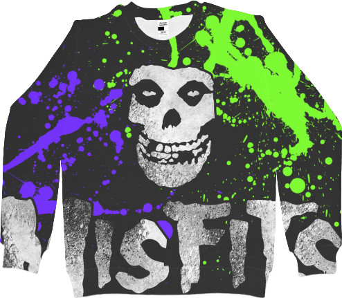 Men's Sweatshirt 3D - MISFITS [1] - Mfest