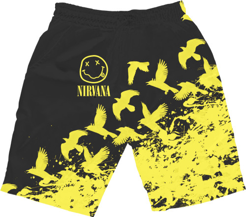 Men's Shorts 3D - NIRVANA (27) - Mfest