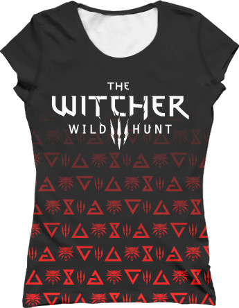 Women's T-Shirt 3D - THE WITCHER [22] - Mfest