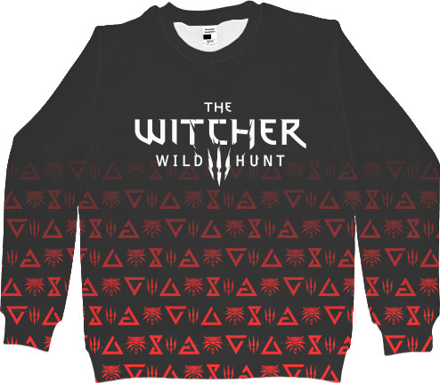 Men's Sweatshirt 3D - THE WITCHER [22] - Mfest