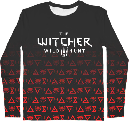 Men's Longsleeve Shirt 3D - THE WITCHER [22] - Mfest