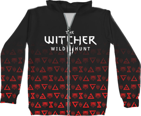 Unisex Zip-through Hoodie 3D - THE WITCHER [22] - Mfest