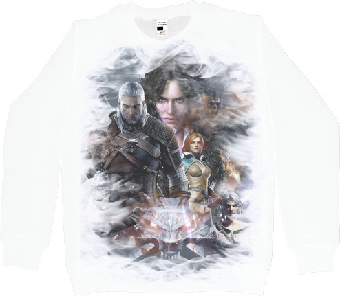 Men's Sweatshirt 3D - THE WITCHER [21] - Mfest