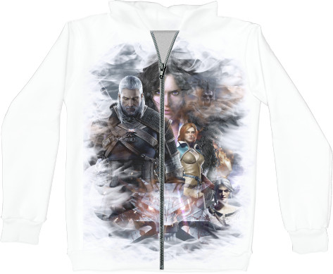 Unisex Zip-through Hoodie 3D - THE WITCHER [21] - Mfest