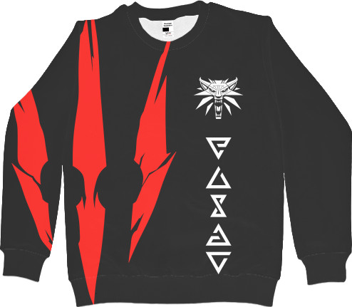 Men's Sweatshirt 3D - THE WITCHER [16] - Mfest