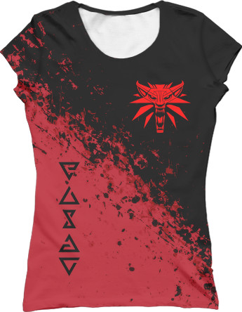 Women's T-Shirt 3D - THE WITCHER [15] - Mfest