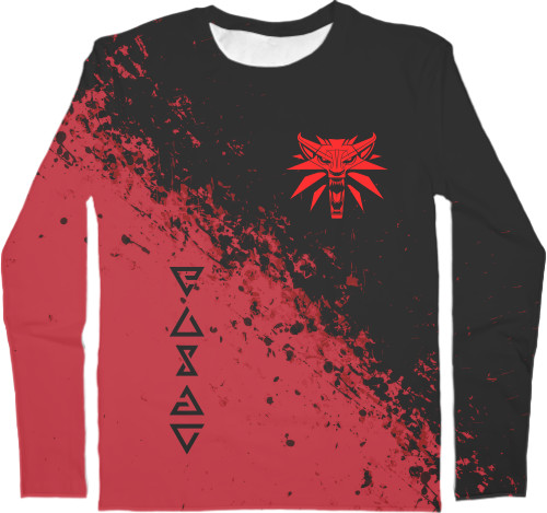 Men's Longsleeve Shirt 3D - THE WITCHER [15] - Mfest