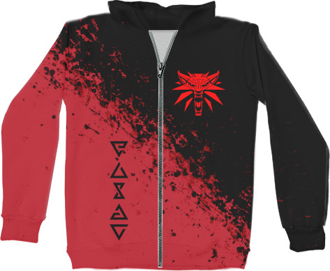 Unisex Zip-through Hoodie 3D - THE WITCHER [15] - Mfest