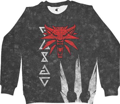 Men's Sweatshirt 3D - THE WITCHER [11] - Mfest