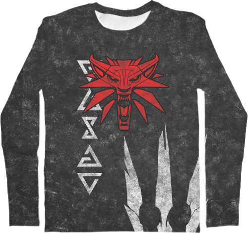 Men's Longsleeve Shirt 3D - THE WITCHER [11] - Mfest