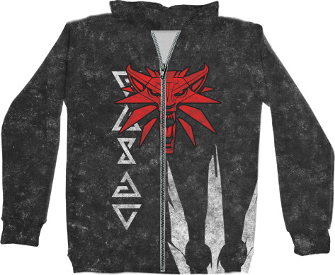 Unisex Zip-through Hoodie 3D - THE WITCHER [11] - Mfest