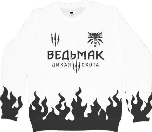 Men's Sweatshirt 3D - THE WITCHER [14] - Mfest