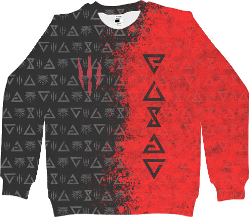 Men's Sweatshirt 3D - THE WITCHER [10] - Mfest