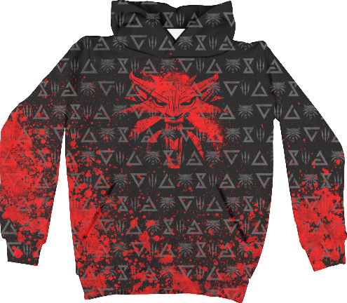 Unisex Hoodie 3D - THE WITCHER [9] - Mfest