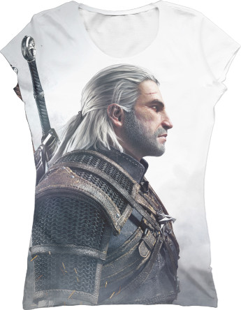 Women's T-Shirt 3D - THE WITCHER [6] - Mfest