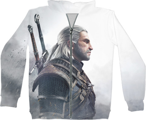 Unisex Zip-through Hoodie 3D - THE WITCHER [6] - Mfest