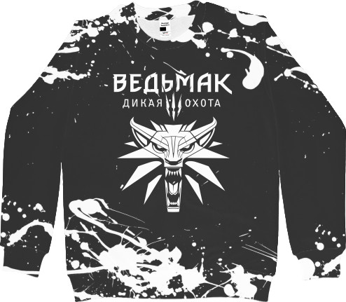 Men's Sweatshirt 3D - THE WITCHER [7] - Mfest