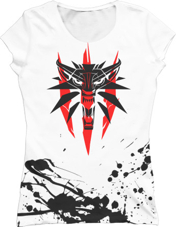 Women's T-Shirt 3D - THE WITCHER [8] - Mfest