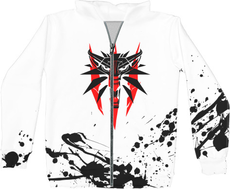 Unisex Zip-through Hoodie 3D - THE WITCHER [8] - Mfest