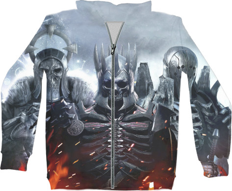 Unisex Zip-through Hoodie 3D - THE WITCHER [2] - Mfest