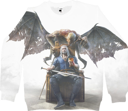 Men's Sweatshirt 3D - THE WITCHER [1] - Mfest