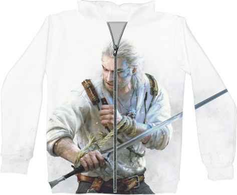 Unisex Zip-through Hoodie 3D - THE WITCHER [3] - Mfest