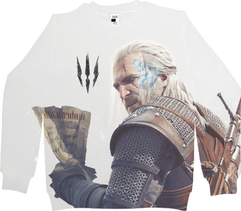 Men's Sweatshirt 3D - THE WITCHER [5] - Mfest