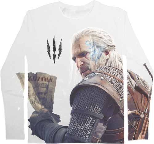 Men's Longsleeve Shirt 3D - THE WITCHER [5] - Mfest