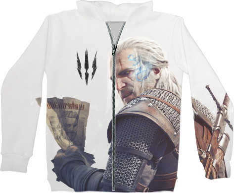 Unisex Zip-through Hoodie 3D - THE WITCHER [5] - Mfest