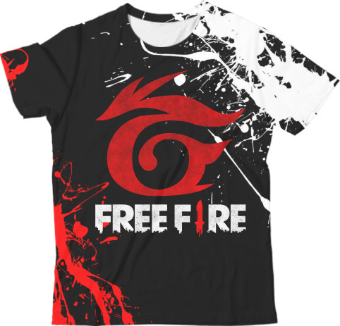 Kids' T-Shirt 3D - Garena Free Fire [20] - Mfest