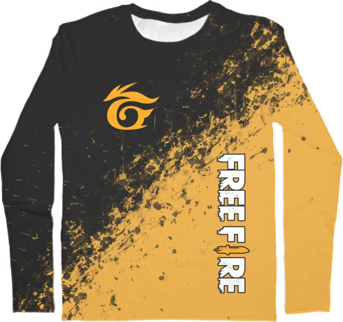 Men's Longsleeve Shirt 3D - Garena Free Fire [17] - Mfest