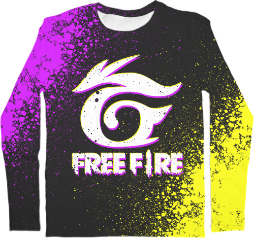 Men's Longsleeve Shirt 3D - Garena Free Fire [9] - Mfest