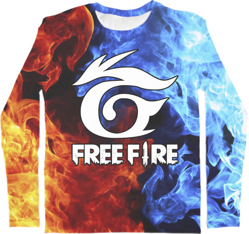 Men's Longsleeve Shirt 3D - Garena Free Fire [11] - Mfest