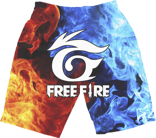 Men's Shorts 3D - Garena Free Fire [11] - Mfest