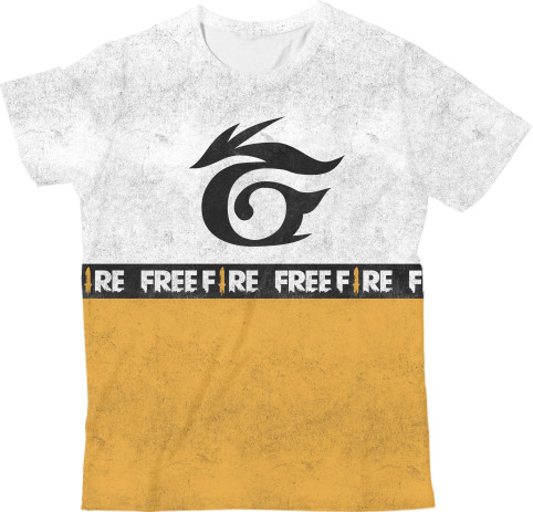 Kids' T-Shirt 3D - Garena Free Fire [7] - Mfest