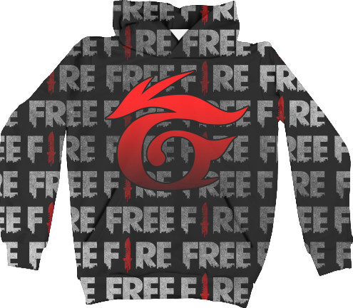 Kids' Hoodie 3D - Garena Free Fire [5] - Mfest