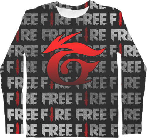 Men's Longsleeve Shirt 3D - Garena Free Fire [5] - Mfest