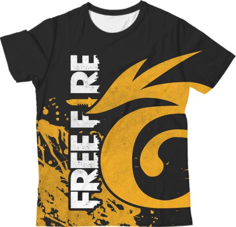 Kids' T-Shirt 3D - Garena Free Fire [3] - Mfest