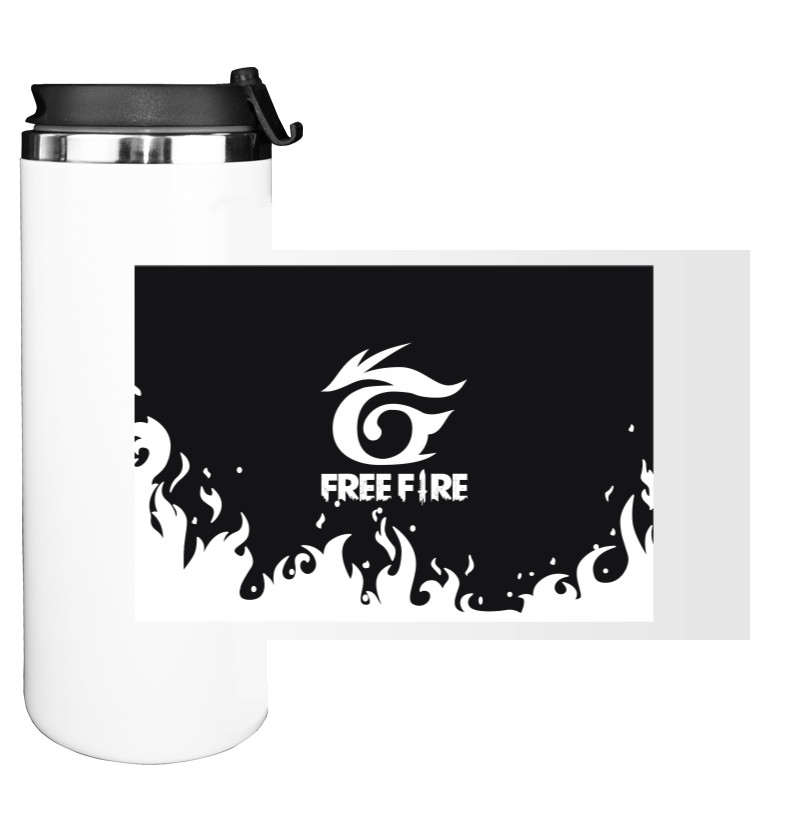 Water Bottle on Tumbler - Garena Free Fire [1] - Mfest