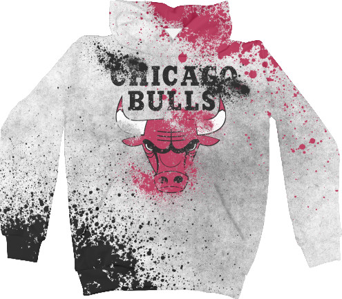 Худи 3D Унисекс - Chicago Bulls [9] - Mfest