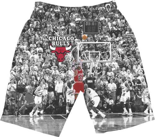 Шорты 3D Детские - Chicago Bulls [8] - Mfest