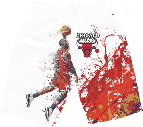 Kids' Shorts 3D - Chicago Bulls [12] - Mfest