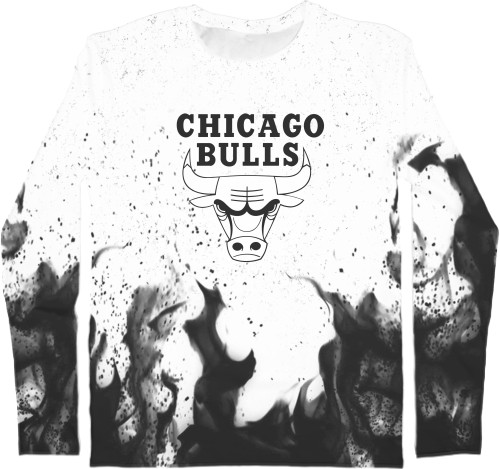 Лонгслив 3D Мужской - Chicago Bulls [11] - Mfest