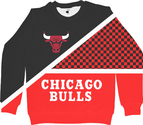 Women's Sweatshirt 3D - Chicago Bulls [13] - Mfest