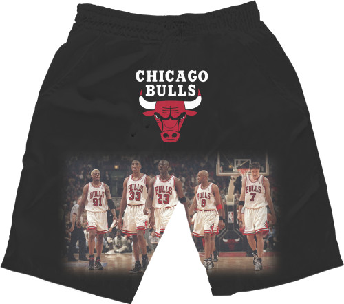 Шорты 3D Детские - Chicago Bulls [4] - Mfest